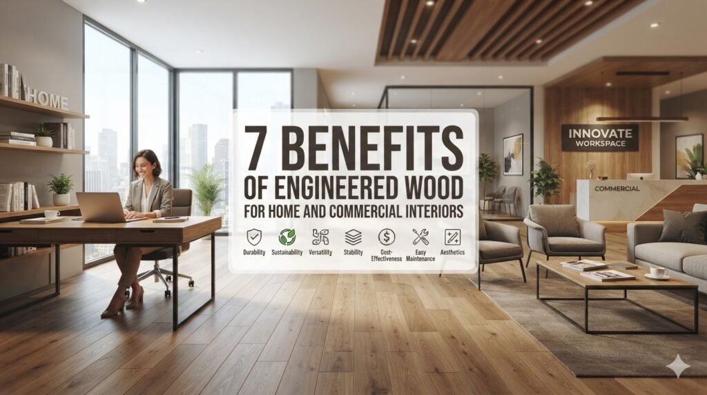 7 Powerful Benefits of Engineered Wood for Home and Commercial Interiors