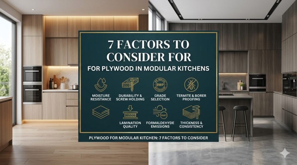 Plywood for Modular Kitchen: 7 Factors to Consider